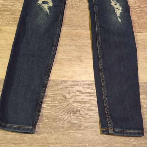 Abercrombie kids 9/10 long mid rise pull on jean legging girls - Picture 5 of 5